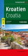 Croazia 1:500.000 2025 edito da Freytag & Berndt