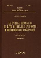 Trattato di diritto processuale civile. Con CD-ROM vol.3.1 di Luigi Montesano, Giovanni Arieta edito da CEDAM