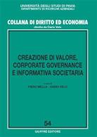 Creazione di valore, corporate governance e informativa societaria edito da Giuffrè