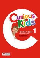 Curious kids. Teacher's book. Level 1. Con app di Michelle Worgan, Donna Shaw, Mark Ormerod edito da Macmillan Education
