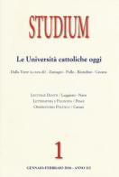 Studium (2016) vol.1 edito da Studium