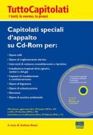 Capitolati speciali d'appalto. CD-ROM edito da Maggioli Editore