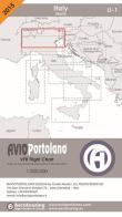 Avioportolano. VFR flight chart LI 1 Italy north di Guido Medici edito da Avioportolano