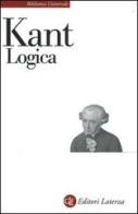 Logica di Immanuel Kant edito da Laterza