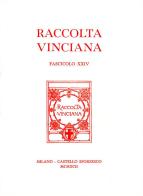 Raccolta Vinciana (1960) vol.24 edito da Giunti Editore