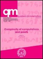 Complexity of computational and proofs edito da Aracne