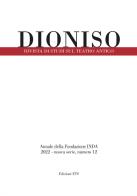 Dioniso. Rivista di studi sul teatro antico (2022) vol.12 edito da Edizioni ETS
