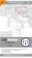 Avioportolano. VFR flight chart SE 1. South East Europe. Slovenia, Croatia north. Ediz. italiana e inglese di Guido Medici edito da Avioportolano