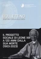Bollettino di dottrina sociale della Chiesa (2023) vol. 2 edito da Cantagalli