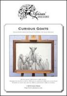 Curious goats. Blackwork design. Ediz. italiana, francese e inglese di Valentina Sardu edito da Marcovalerio