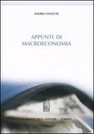 Appunti di macroeconomia di Andrea Fineschi edito da Giappichelli