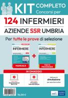 Kit completo del concorso per 124 infermieri. SSR Umbria. Con software di simulazione. Con video lezioni. Con video-corso di Rosario Caruso, Guglielmo Guerriero, Francesco Pittella edito da Edises professioni & concorsi