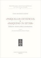 «Pasquillus extaticus» e «Pasquino in estasi». Ediz. italiana e inglese di Celio Secondo Curione edito da Olschki
