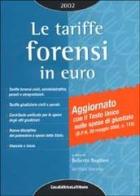 Le tariffe forensi in euro. Con il nuovo Testo unico sulle spese di giustizia edito da La Tribuna