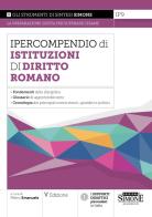 Ipercompendio istituzioni di diritto romano edito da Edizioni Giuridiche Simone