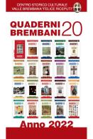 Quaderni brembani (2022) vol.20 edito da Corponove