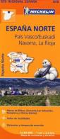 España Norte. País Vasco/Euskadi Navarra, La Rioja 1:250.000 edito da Michelin Italiana