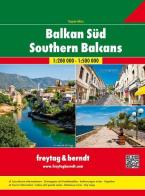 Southern Balcan Serbia-Montenegro-Kosovo-Macedonia-Albania 1:200.000 edito da Freytag & Berndt