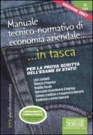 Manuale tecnico-normativo di economia aziendale edito da Edizioni Giuridiche Simone