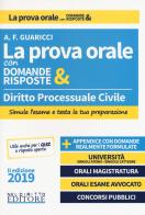 Diritto processuale civile. La prova orale con domande & risposte di Anna Francesca Guaricci edito da Neldiritto Editore