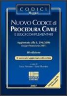 Nuovo codice di procedura civile e leggi complementari edito da Maggioli Editore