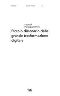 Piccolo dizionario della grande trasformazione digitale edito da Aras Edizioni
