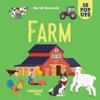 Farm. Amazing pop-up. Ediz. a colori di David Hawcock edito da Nuinui