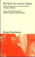 Breviario dei classici italiani. Guida all'interpretazione di testi esemplari da Dante a Montale edito da Mondadori Bruno