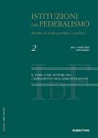 Istituzioni del federalismo. Rivista di studi giuridici e politici (2022) vol.2 edito da Rubbettino