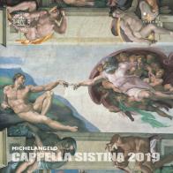Michelangelo. Cappella Sistina 2019. Calendario. Ediz. italiana e inglese edito da Edizioni Musei Vaticani
