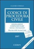 Codice di procedura civile di Claudio Consolo edito da CEDAM