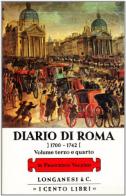 Diario di Roma vol. 5-6: 1729-1742 di Francesco Valesio edito da Longanesi