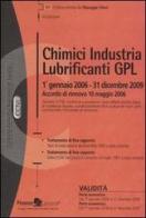 CCNL chimici industria lubrificanti GPL edito da Finanze & Lavoro