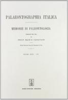 Palaeontographia italica. Raccolta di monografie paleontologiche vol.27 edito da Forni