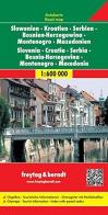Slovenia Croazia Serbia 1:600.000 edito da Freytag & Berndt