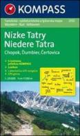 Carta escursionistica n. 2132. Repubblica Slovacca. Tatra Bassa-Niedere Tatra-Nízke Tatry 1:25.000. Adatto a GPS. Digital map. DVD-ROM. Ediz. multilingue edito da Kompass