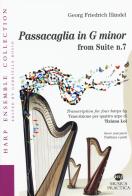 Passacaglia in G minor from Suite n.7 Trascrizione per quattro arpe di Tiziana Loi di Georg Friedrich Haendel edito da Musica Practica
