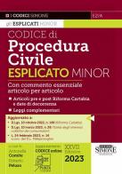 Codice di procedura civile esplicato. Ediz. minor. Con QR-Code edito da Edizioni Giuridiche Simone