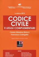 Codice civile e leggi complementari. Con aggiornamento online di Cesare Massimo Bianca, Francesco Caringella edito da Dike Giuridica Editrice