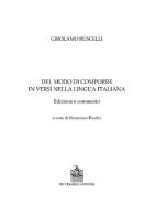 Del modo di comporre versi nella lingua italiana di Girolamo Ruscelli edito da Vecchiarelli