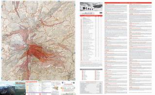 Monte Etna 1:50.000 carta escursionistica altomontana su tessuto tyvek di Global Map S.r.l. edito da Global Map