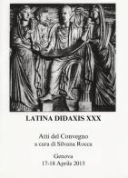 Latina didaxis. Atti del Convegno vol.30 edito da Ledizioni
