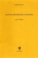 Kant e il metodo della filosofia. Sentire e intendere di Massimo Barale edito da Edizioni ETS