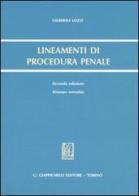 Lineamenti di procedura penale di Gilberto Lozzi edito da Giappichelli