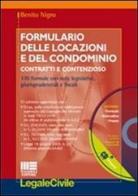 Formulario delle locazioni e del condominio. Con CD-ROM di Benito Nigro edito da Maggioli Editore