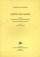 Scritti dell'esilio vol.3 di Francesco L. Ferrari edito da Storia e Letteratura