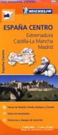 España Centro. Extremadura. Castilla-La Mancha. Madrid. 1:400.000 edito da Michelin Italiana