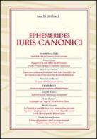 Ephemerides Iuris canonici (2015) vol.2 edito da Marcianum Press