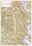 Valle d'Aosta scala 1:100.000 edito da Global Map