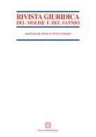 Rivista giuridica del Molise e del Sannio (2020) vol.2 edito da Edizioni Scientifiche Italiane